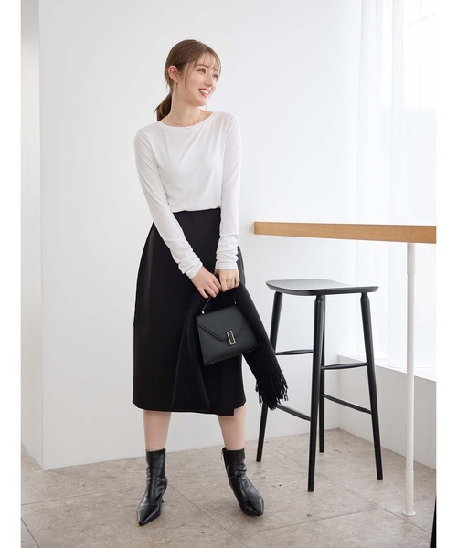 fifth（フィフス）の「2wayコンパクトトップス（Tシャツ/カットソー・レディース・ブラック/ホワイト・S/M）」の20枚目の写真