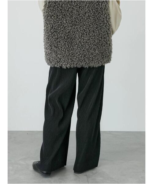 Lugnoncure（ルノンキュール）の「別珍プリーツパンツ（その他パンツ・レディース・オレンジ/ベージュ/ブラック・F）」の16枚目の写真