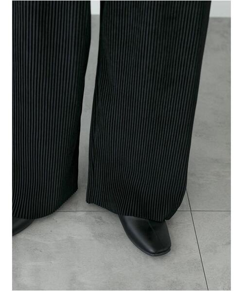 Lugnoncure（ルノンキュール）の「別珍プリーツパンツ（その他パンツ・レディース・オレンジ/ベージュ/ブラック・F）」の17枚目の写真