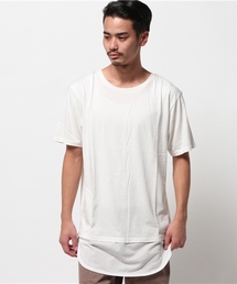 WEGO | WEGO/メッシュ切替ラウンドTシャツ(Tシャツ/カットソー)
