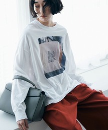 marjour（マージュール）の「PHOTO PRINT TEE（Tシャツ/カットソー・レディース）」