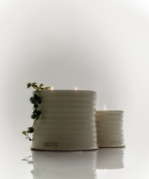 LOEWE ホワイトキャンドル 陶器製　オレガノ ロエベ キャンドル オレガノ S（キャンドル）｜LOEWE Perfumes