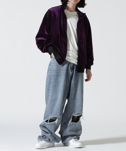 WHITELAND（ホワイトランド）の「WHITELAND/ホワイトランド/DAMEGE WIDE DENIM/ダメージワイドデニムパンツ（デニムパンツ・レディース・その他4・XS）」の6枚目の写真