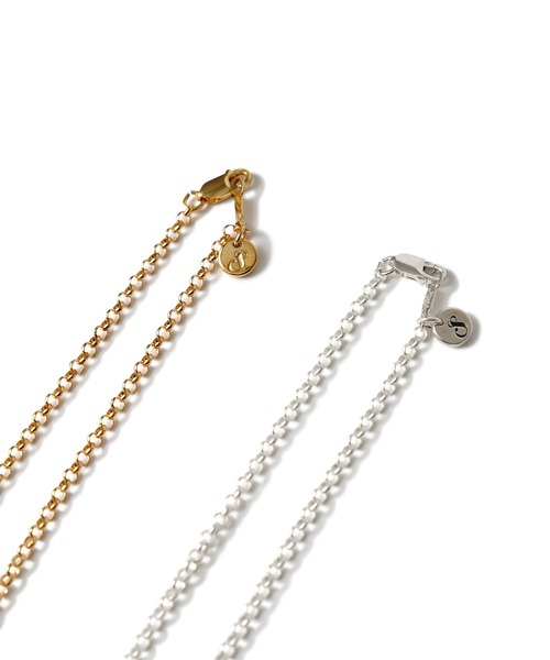 Subciety（サブサエティ）の「SILVER CHAIN NECKLACE-SHORT-（ネックレス・メンズ・ゴールド/シルバー・FREE）」の7枚目の写真