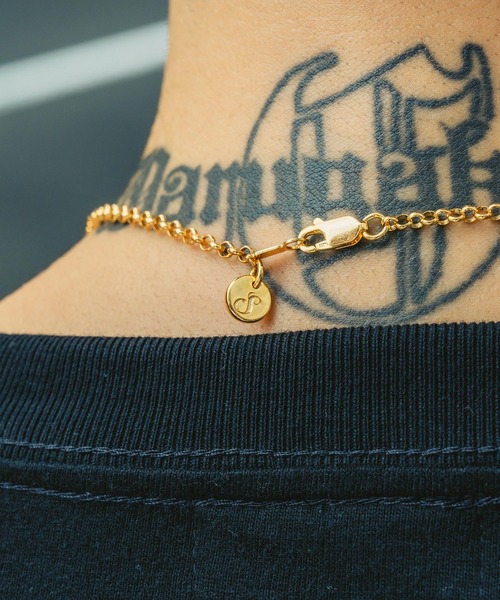 Subciety（サブサエティ）の「SILVER CHAIN NECKLACE-SHORT-（ネックレス・メンズ・ゴールド/シルバー・FREE）」の10枚目の写真