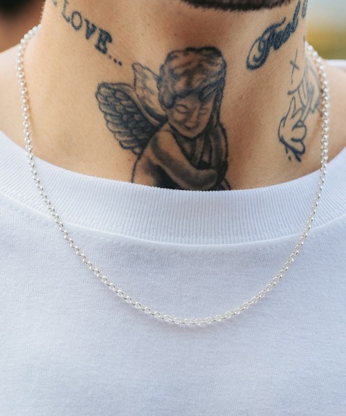 SILVER CHAIN NECKLACE-SHORT-（ネックレス）｜Subciety