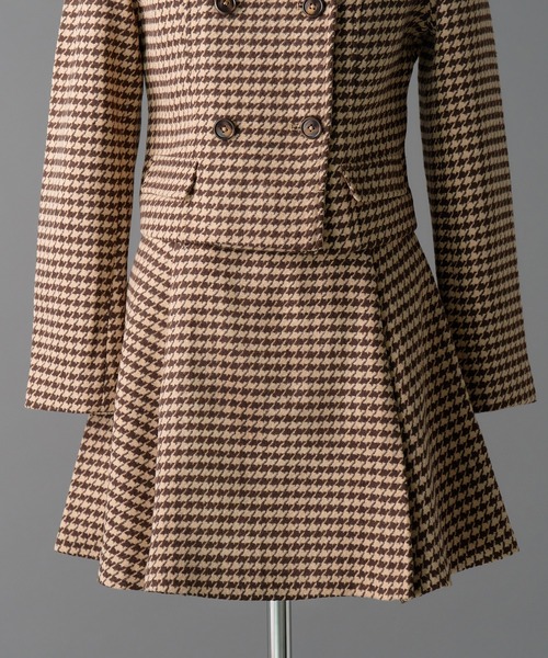 emiriawiz（エミリアウィズ）の「Houndstooth pattern skirt（スカート・レディース・ブラック/ブラウン・MEDIUM/SMALL）」の20枚目の写真