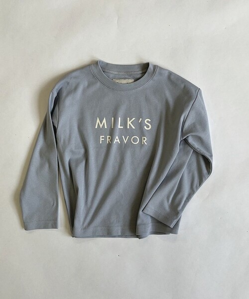 ブレックファースト フロントロゴプリント長袖Tシャツ（Tシャツ