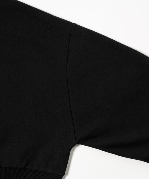 17HR（セブンティーンアワーズ）の「ショートジップパーカー（パーカー・レディース・ブラック/グレー・FREE）」の21枚目の写真