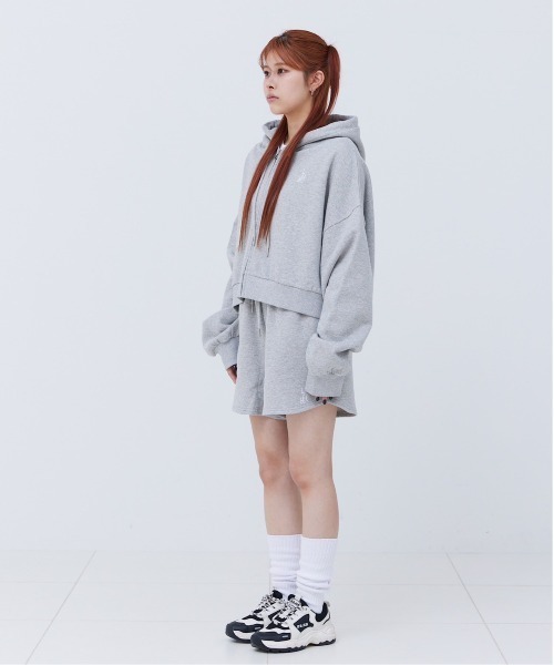 17HR（セブンティーンアワーズ）の「ショートジップパーカー（パーカー・レディース・ブラック/グレー・FREE）」の13枚目の写真