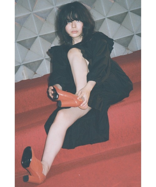 papier（パピエ）の「papier/パピエ/Also Bottom Dress（ワンピース・レディース・ホワイト/ブラック・FREE）」の4枚目の写真