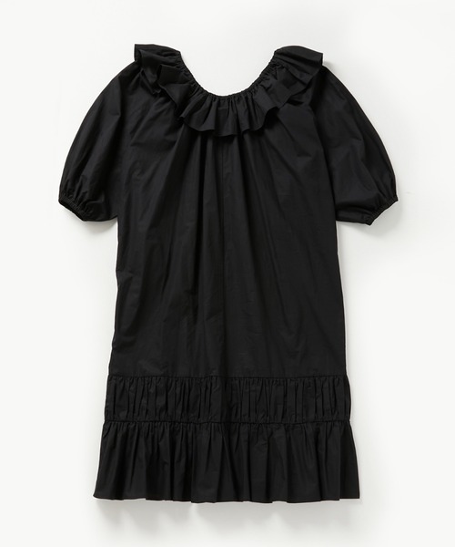 papier（パピエ）の「papier/パピエ/Also Bottom Dress（ワンピース・レディース・ホワイト/ブラック・FREE）」の7枚目の写真