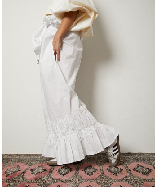 papier（パピエ）の「papier/パピエ/Also Bottom Dress（ワンピース・レディース・ホワイト/ブラック・FREE）」の10枚目の写真