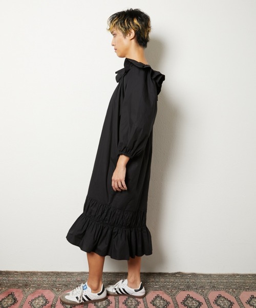 papier（パピエ）の「papier/パピエ/Also Bottom Dress（ワンピース・レディース・ホワイト/ブラック・FREE）」の12枚目の写真