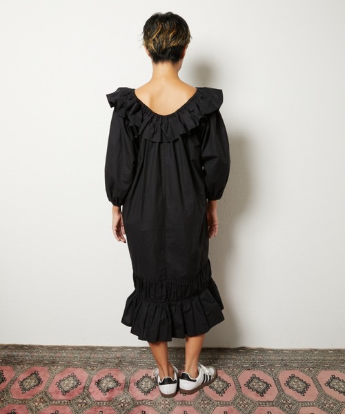 papier（パピエ）の「papier/パピエ/Also Bottom Dress（ワンピース・レディース・ホワイト/ブラック・FREE）」の14枚目の写真