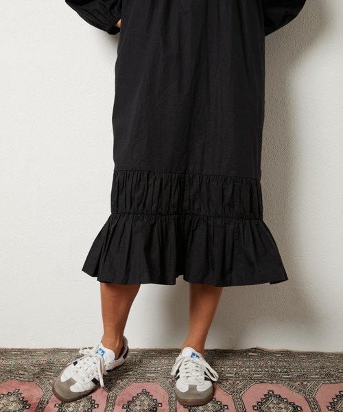 papier（パピエ）の「papier/パピエ/Also Bottom Dress（ワンピース・レディース・ホワイト/ブラック・FREE）」の15枚目の写真