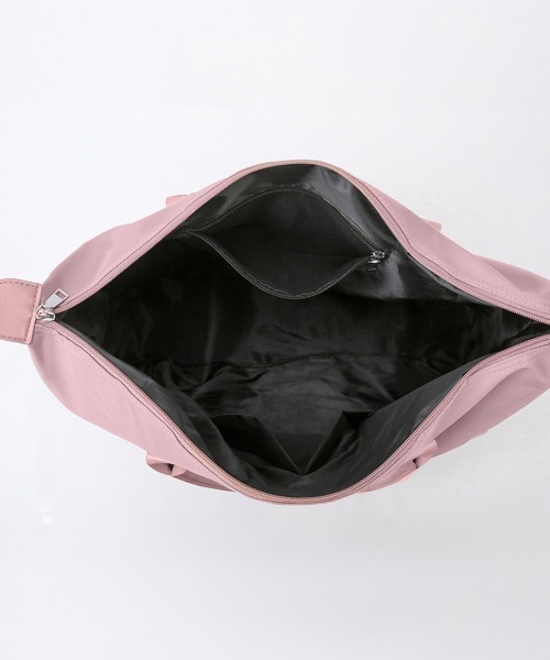 Miniministore（ミニミニストア）の「ボストンバッグ 大容量 男女兼用 軽量鞄（トートバッグ・レディース・グリーン/ベージュ/ピンク/ブラック・フリー）」の15枚目の写真