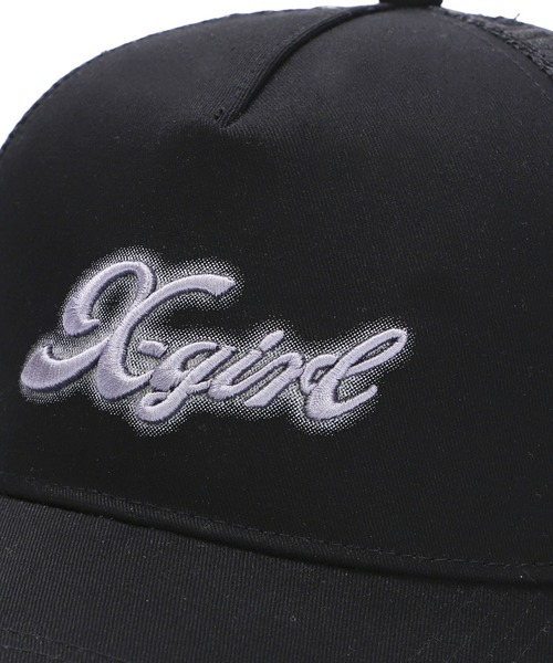 X-girl（エックスガール）の「SPRAY PRINT AND EMBROIDERY