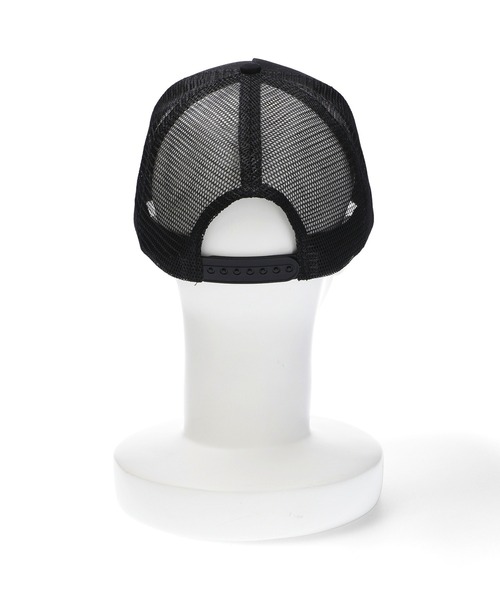 X-girl(エックスガール)の「SPRAY PRINT AND EMBROIDERY TRUCKER CAP(キャップ・レディース・ブラック/オリーブ/ベージュ・ONE SIZE)」の13枚目の写真