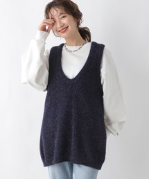 LEPSIM | ラメチュニックベスト 993433(ベスト)