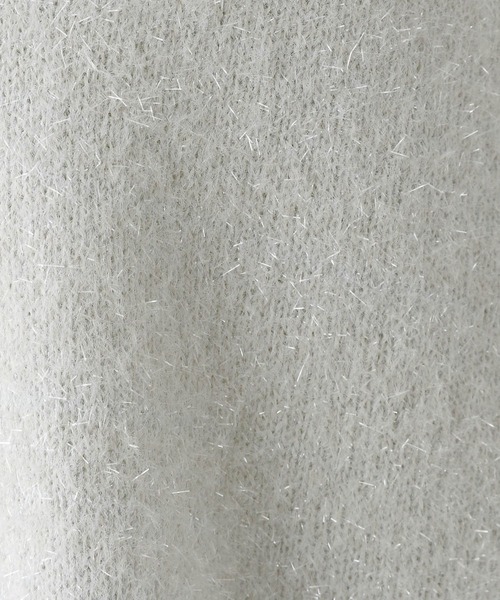 LEPSIM(レプシィム)の「ラメチュニックベスト 993433(ベスト・レディース・グレー/ブラック・FREE)」の10枚目の写真