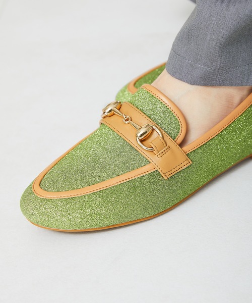 ORiental TRaffic（オリエンタルトラフィック）の「ラウンドトゥビットローファー 41112（ローファー・レディース・ベージュ/グリーン/ブラック・35/42/38/33/41/34/39/36/37/40/43）」の22枚目の写真