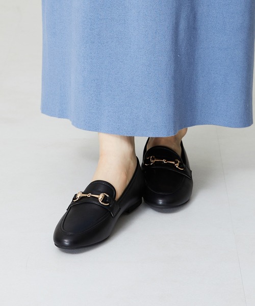 ORiental TRaffic（オリエンタルトラフィック）の「ラウンドトゥビットローファー 41112（ローファー・レディース・ベージュ/グリーン/ブラック・35/42/38/33/41/34/39/36/37/40/43）」の11枚目の写真