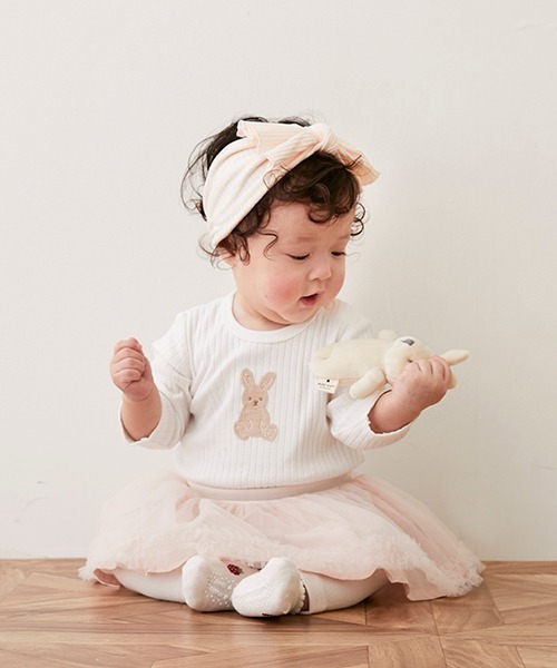 petit main（プティマイン）の「ヘアバンド（ヘアバンド・キッズ・ライトグリーン/アイボリー/ライトピンク・FREE）」の13枚目の写真