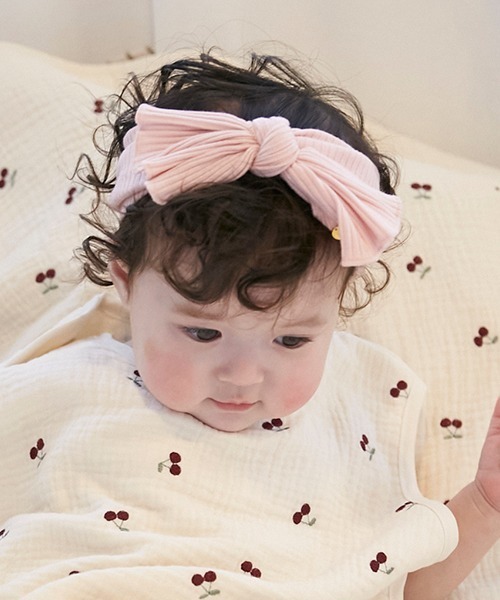 petit main（プティマイン）の「ヘアバンド（ヘアバンド・キッズ・ライトグリーン/アイボリー/ライトピンク・FREE）」の19枚目の写真