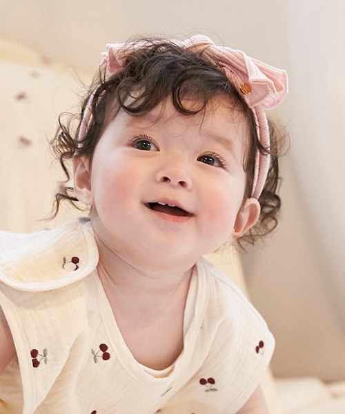 petit main（プティマイン）の「ヘアバンド（ヘアバンド・キッズ・ライトグリーン/アイボリー/ライトピンク・FREE）」の18枚目の写真