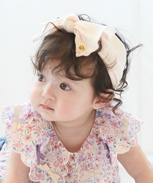 petit main（プティマイン）の「ヘアバンド（ヘアバンド・キッズ・ライトグリーン/アイボリー/ライトピンク・FREE）」の16枚目の写真