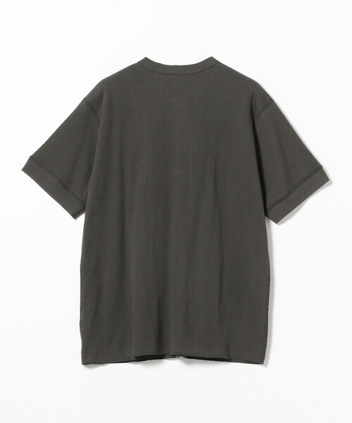 Healthknit(ヘルスニット)の「Healthknit × BEAMS PLUS / 別注 Honeycomb Thermal Henry Neck T-shirt(Tシャツ/カットソー・メンズ・ホワイト/ブラック系その他/カーキ・LARGE/MEDIUM/SMALL/X-LARGE)」の17枚目の写真