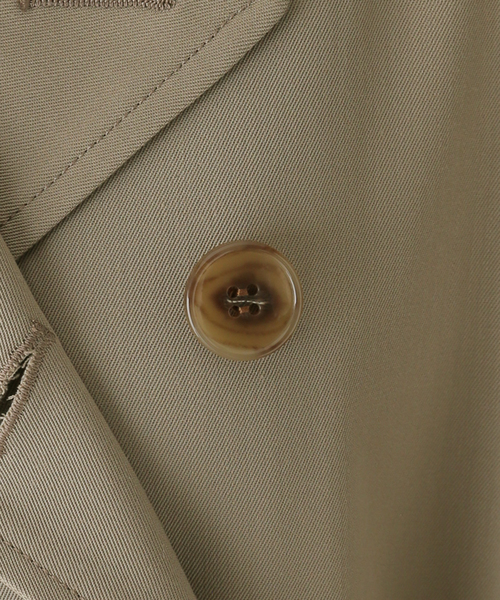 AP STUDIO（エーピーストゥディオ）の「セージトレンチコート（トレンチコート・レディース・サファリグリーン・FREE）」の20枚目の写真