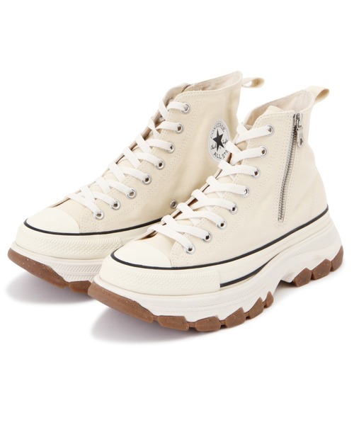 CONVERSE(コンバース)の「CONVERSE/コンバース/ALL STAR TREKWAVE Z HI(スニーカー・レディース・オフホワイト/グリーン・4/5/5.5/4.5)」の2枚目の写真
