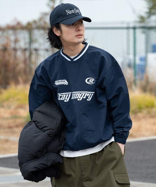 kutir（クティール）の「ユニフォームナイロンプルオーバー（Tシャツ/カットソー・メンズ・ネイビー/ブラック/ライトグレー・LARGE/MEDIUM）」の8枚目の写真