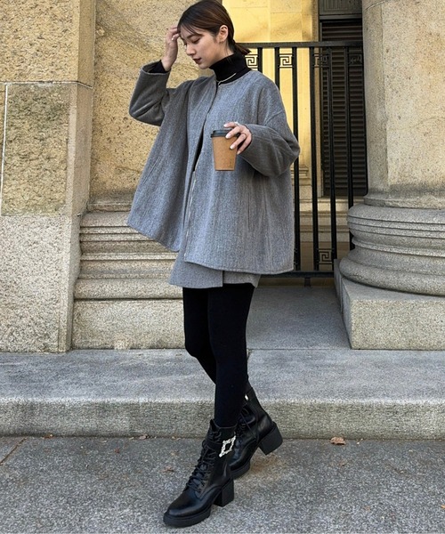 AURALEE Aラインハーフコート AURALEE Aラインハーフコート Aラインハーフコート｜BIGI online store