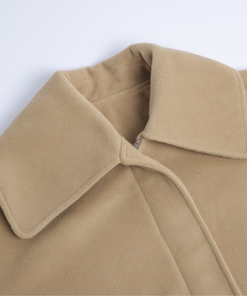 AMELY(エミリー)の「Aラインハーフコート(その他アウター・レディース・グレー系その他/ベージュ系その他2/ブラック系その他/ブラック系その他2/ベージュ系その他/グレー系その他2・フリー)」の10枚目の写真