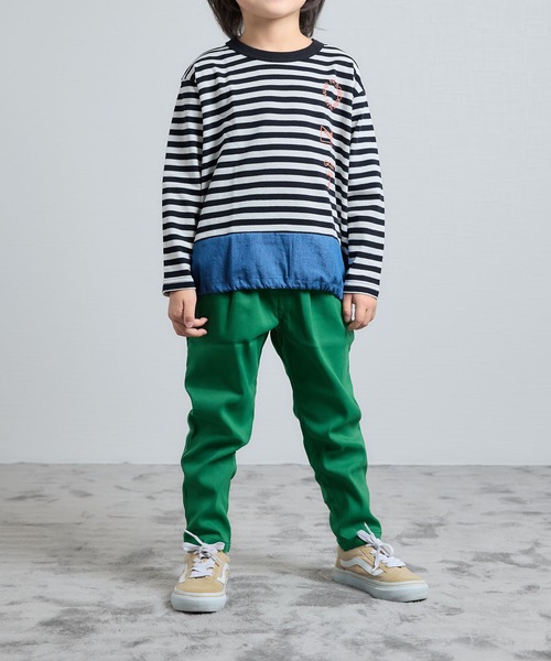 DILASH(ディラッシュ)の「スーパーストレッチツイルパンツ(その他パンツ・キッズ・ブルー/ブラック/イエロー/グリーン・100/110/120/130/140/90/80)」の2枚目の写真