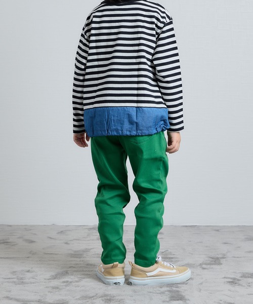 DILASH(ディラッシュ)の「スーパーストレッチツイルパンツ(その他パンツ・キッズ・ブルー/ブラック/イエロー/グリーン・100/110/120/130/140/90/80)」の5枚目の写真