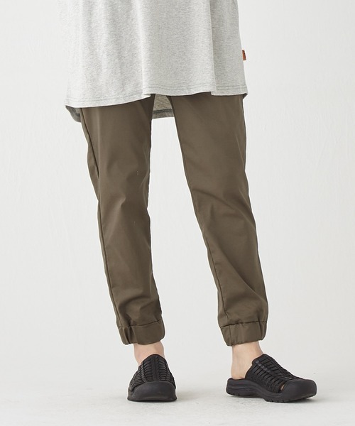 KRIFF MAYER Lady's Collection（クリフメイヤーレディースコレクション）の「【通気性・吸水速乾性】リラックステーパードジョガーパンツ（その他パンツ・レディース・ブラック/ネイビー/ベージュ/オリーブ・LARGE/MEDIUM）」の3枚目の写真