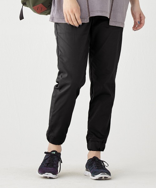 KRIFF MAYER Lady's Collection（クリフメイヤーレディースコレクション）の「【通気性・吸水速乾性】リラックステーパードジョガーパンツ（その他パンツ・レディース・ブラック/ネイビー/ベージュ/オリーブ・LARGE/MEDIUM）」の2枚目の写真