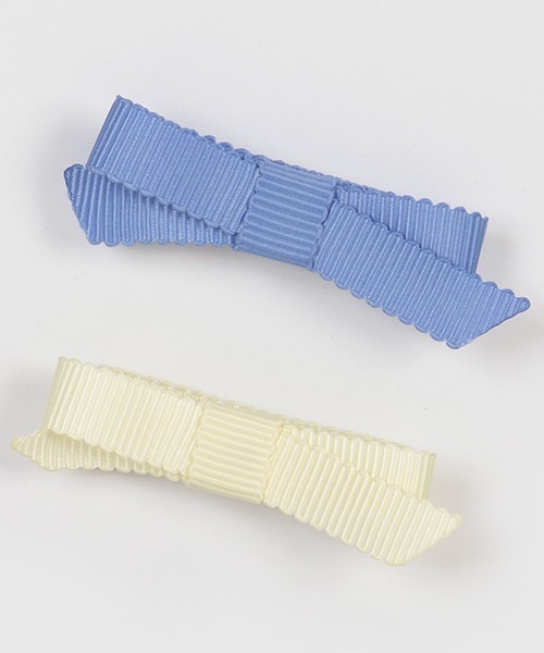 petit main（プティマイン）の「リボンヘアクリップ（バレッタ/ヘアクリップ・キッズ・ネイビー/ライトピンク/ブルー/ラベンダー・FREE）」の16枚目の写真