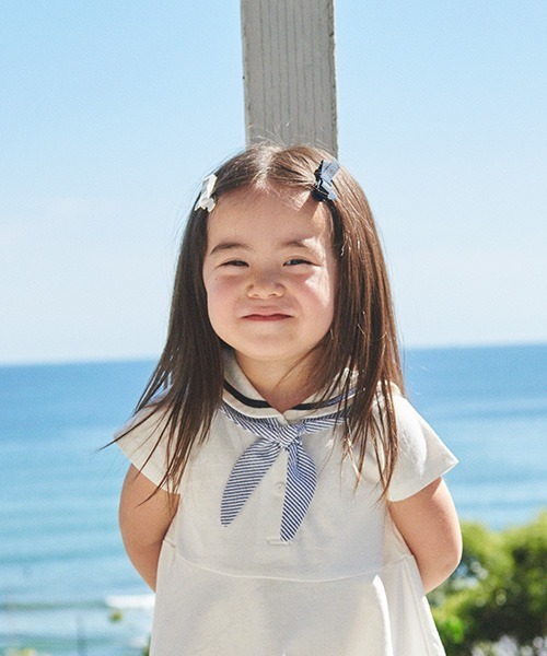 petit main（プティマイン）の「リボンヘアクリップ（バレッタ/ヘアクリップ・キッズ・ネイビー/ライトピンク/ブルー/ラベンダー・FREE）」の11枚目の写真