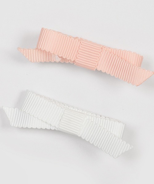 petit main（プティマイン）の「リボンヘアクリップ（バレッタ/ヘアクリップ・キッズ・ネイビー/ライトピンク/ブルー/ラベンダー・FREE）」の17枚目の写真