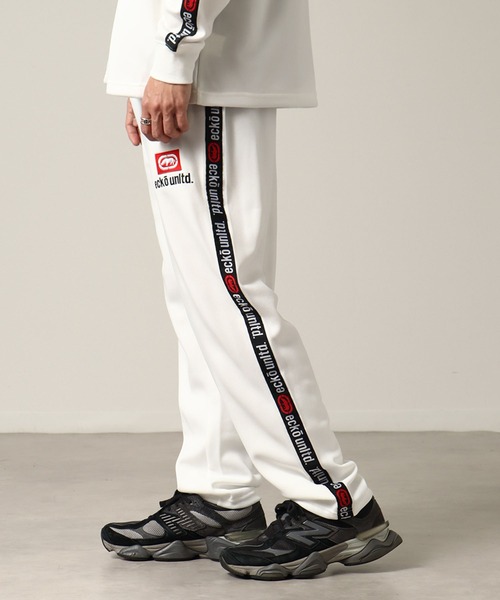 ecko unltd.(エコーアンリミテッド)の「【ecko unltd./エコーアンリミテッド】サイドロゴライン ブリスタージャージーパンツ(その他パンツ・メンズ・ホワイト/ブラック・LL/M/L)」の10枚目の写真