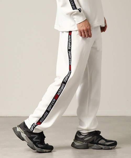 ecko unltd.(エコーアンリミテッド)の「【ecko unltd./エコーアンリミテッド】サイドロゴライン ブリスタージャージーパンツ(その他パンツ・メンズ・ホワイト/ブラック・LL/M/L)」の9枚目の写真