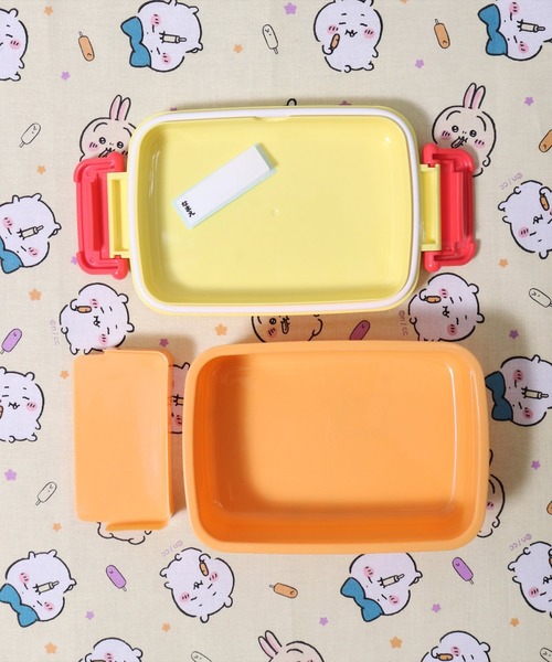 BAYBLO（ベイブロ）の「(SK)【パンどろぼう】ふわっとフタ タイト ランチボックス[450ml]（お弁当箱・キッズ・イエロー/エメラルドブルー・ONE SIZE）」の6枚目の写真