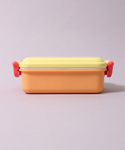 BAYBLO（ベイブロ）の「(SK)【パンどろぼう】ふわっとフタ タイト ランチボックス[450ml]（お弁当箱・キッズ・イエロー/エメラルドブルー・ONE SIZE）」の7枚目の写真