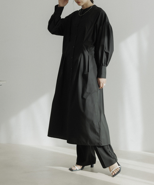 CE'E_SE'E(シーシー)の「リブジャージスリットパンツ(その他パンツ・レディース・ブルー系その他6/ブラック/チャコールグレー/ベージュ・FREE)」の12枚目の写真
