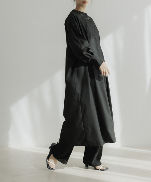 CE'E_SE'E(シーシー)の「リブジャージスリットパンツ(その他パンツ・レディース・ブルー系その他6/ブラック/チャコールグレー/ベージュ・FREE)」の13枚目の写真